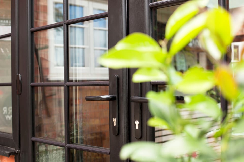 NuView fitter installing French doors in Scotland