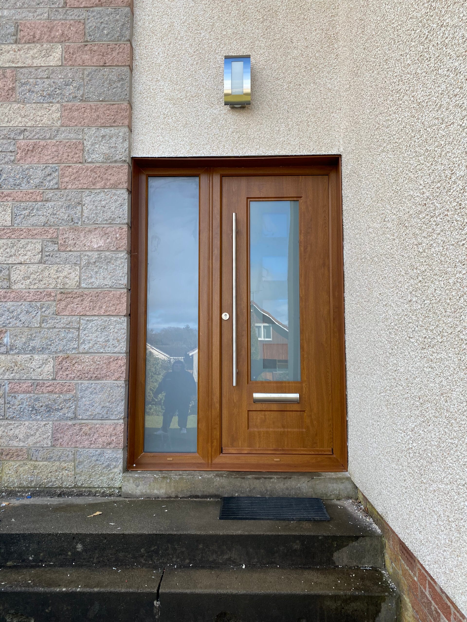 Composite door installation in Stirling