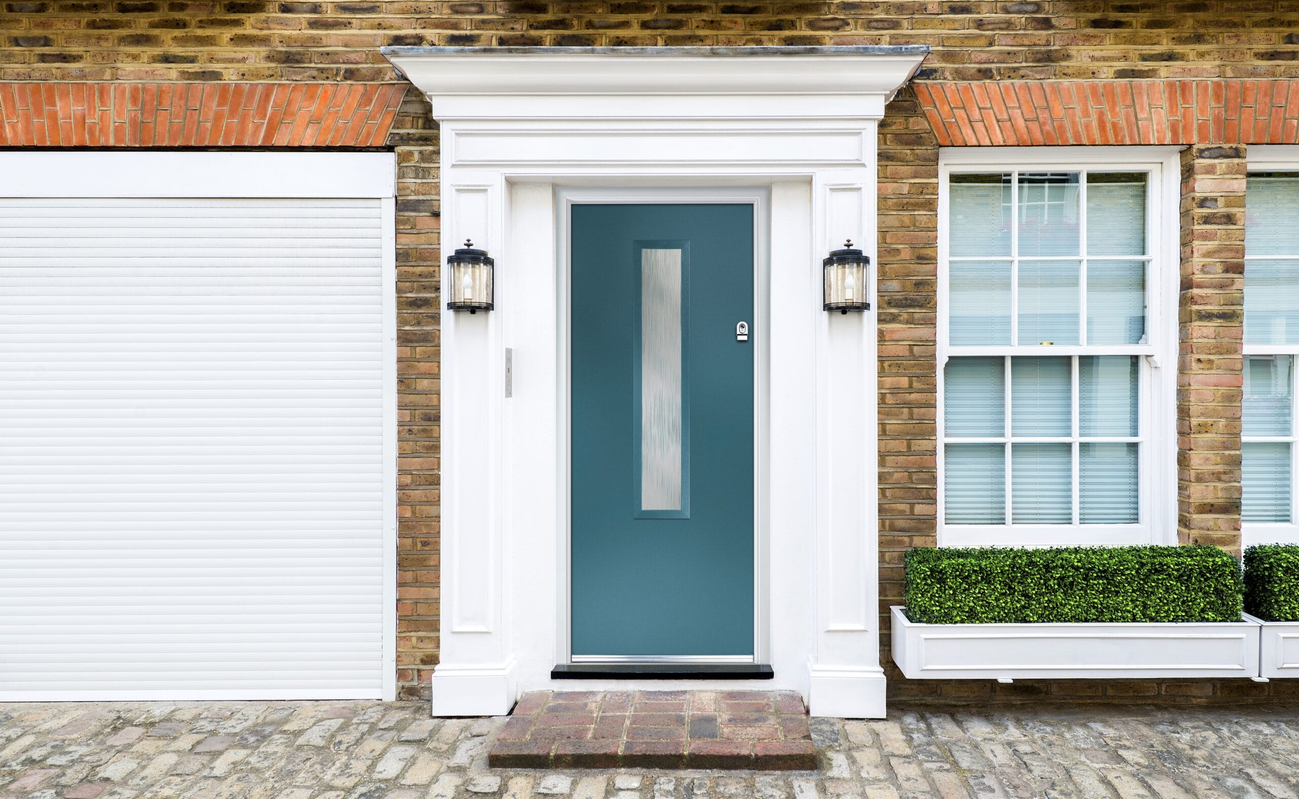 Solidor composite door in Chartwell Green