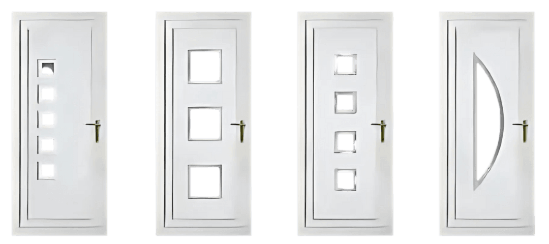 uPVC doors in a range of styles and colours