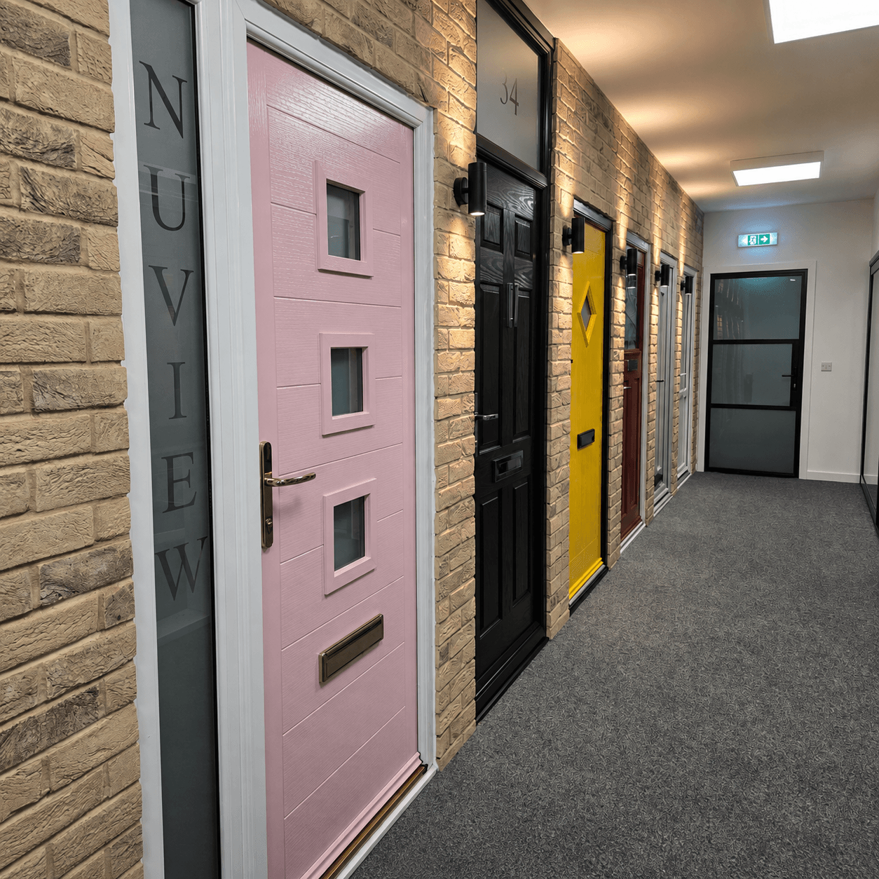 NuView composite door showroom in Glasgow