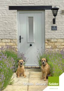 Cover of the Solidor Composite Doors brochure