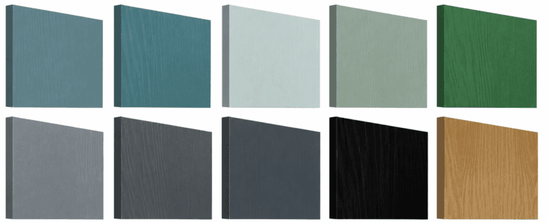 Composite door colour swatches