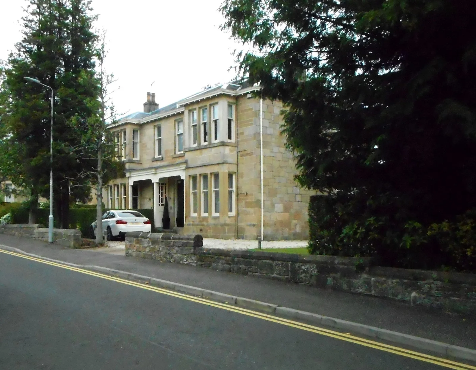 Sandstone villa on Glenburn Road, Bearsden
